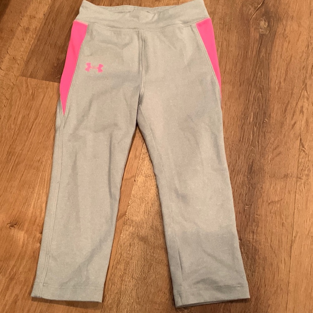 Under Armor Toddler Grey and Pink leggings